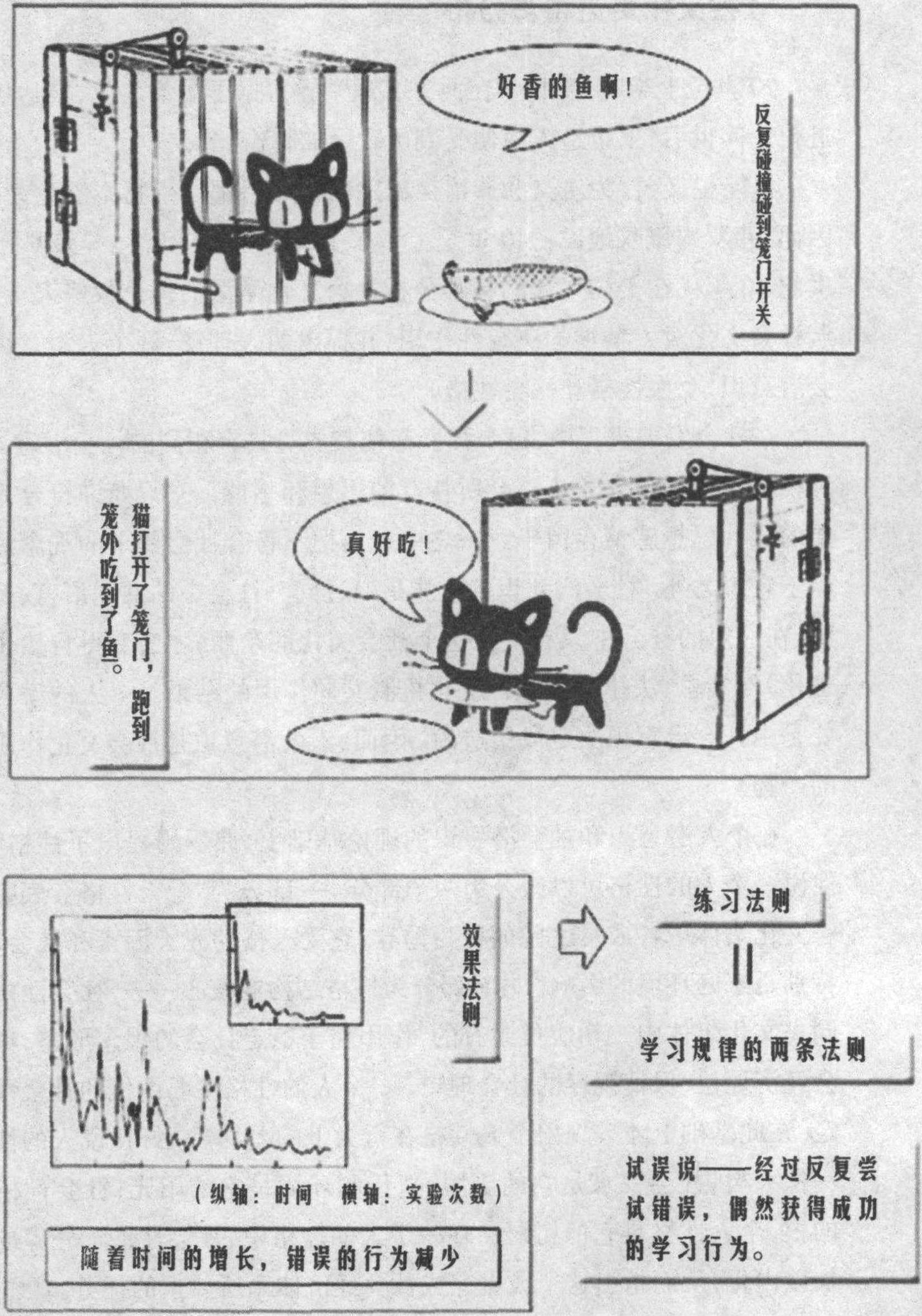 桑代克嘗試錯誤學習說